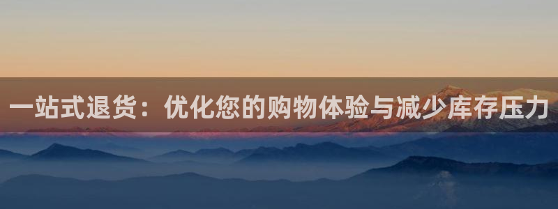 旺财28网站平台：一站式退货：优化您