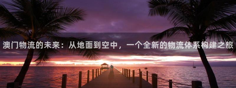 旺财28pg如何退钱：澳门物流的未来